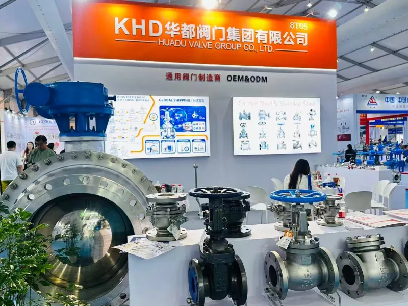 Le salon international de la chaîne de l'industrie des vannes du Zhejiang 2026 s'est terminé avec succès — Merci d'avoir visité Huadu Valve Group (KHD) au stand 8T65