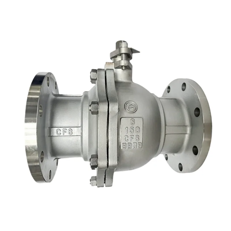 Robinet à tournant sphérique standard API en acier inoxydable