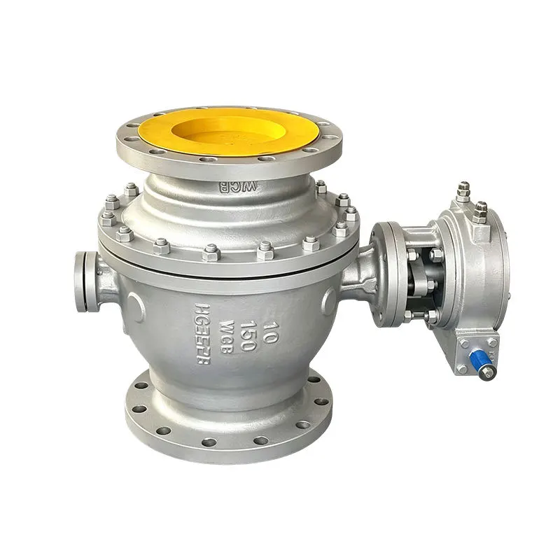Robinet à tournant sphérique fixe en acier au carbone WCB